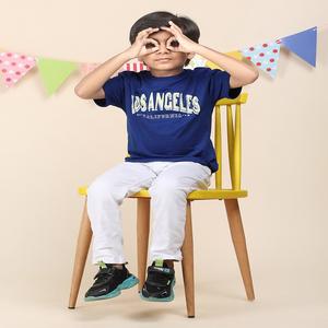 Smart Look 100% coton dans différentes méthodes d'impression et matériaux T-shirt à col rond pour garçon en stock à vendre t-shirts pour enfants garçons - Product Image 2