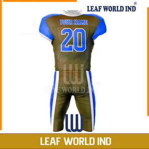 Camisetas de fútbol americano hechas a medida de fábrica, uniformes deportivos atractivos para niños, diseño de patrón de números cortos, conjuntos de LICRA de verano - Product Image 3