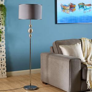 Moderna sala de estar de lujo decoración del hogar elegante forma de hongo lámpara de pie de tela blanca elegante soporte dorado LED para uso en el hogar y la Oficina - Product Image 1