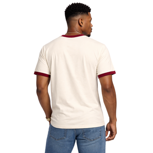 Camiseta Phi Nu Pi Premium Kream-Chenille con letras bordadas, talla estándar, algodón premium, ropa de fraternidad griega - Product Image 2