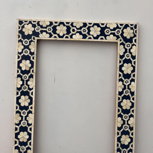 Décoration murale art traditionnel miroir mural élégant boho chic miroir sophistiqué décor à la maison par croissant artisanat - Product Image 4