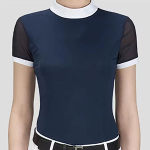 Proveedor de fábrica, ropa ecuestre hecha a medida, camisa para espectáculo de equitación, camisas ecuestres de alta calidad para mujer - Product Image 4