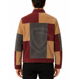 <b>Suede</b> Leather <b>Jacket</b> For <b>Men</b> Offering Soft Genuine Leather Finish Functional Storage And Smart Casual Styling - Product Image 4