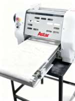 Laminateur à pâte commercial Astar 2025, rouleau en acier inoxydable et moteur à fil de cuivre, mini laminoir à pâte