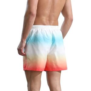 Short de basket-ball d'été en maille fine pour homme Motif solide Toile respirante Taille élastique Séchage rapide Fitness Training Gym Use - Product Image 2