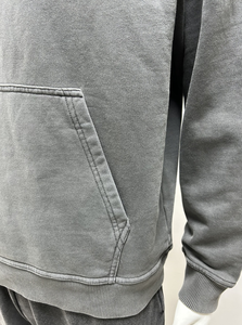 Brand Private Label Custom Blank Vintage Acid Washed <b>Pullover</b> Hoodie <b>Men</b> 500GSM Quality Cotton French Terry Washed Hoodies - Product Image 6