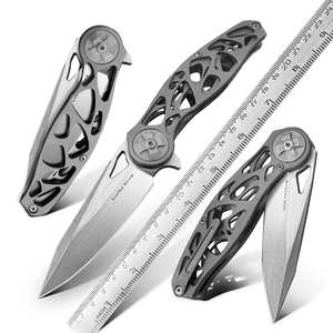 Navaja <span class=keywords><strong>Plegable</strong></span> EDC <span class=keywords><strong>de</strong></span> Alta Dureza con Mango <span class=keywords><strong>de</strong></span> Aleación <span class=keywords><strong>de</strong></span> Titanio y Acero M390 <span class=keywords><strong>de</strong></span> Primera Calidad, OEM, para Campamento, Bolsillo, <span class=keywords><strong>Caza</strong></span>, Supervivencia al Aire Libre - Product Image 1