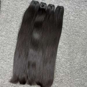 ผมตรงธรรมชาติเป็นเส้นผมแท้100% ผมคนจากเวียดนามผมดิบหนึ่งผู้บริจาค - Product Image 3