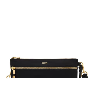 Borsa a Tracolla Tumi Patna Nera/Oro con Fodera in Poliestere Resistente - Product Image 6