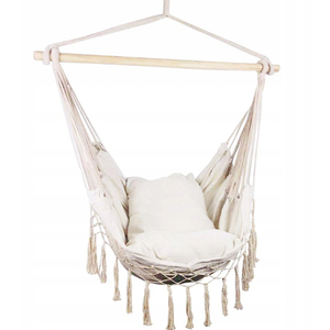 Comfortable Boho Garden Chair with Cotton & Polyester Material - Product Image 1