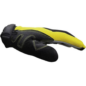 Palma de cuero reforzado, guantes de trabajo de protección OEM personalizados, guantes de herrador de seguridad, guantes reforzados de Palma de cuero de tela al por mayor - Product Image 6