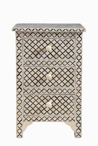 New Classical Style Nightstand Bedside <b>Table</b> <b>for</b> Home Hotel Restaurant Banquet Area Elegant Cabinet Design - Product Image 4