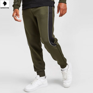 Ropa de calle personalizada de 2 piezas, chándal cortavientos para mujer, pantalones de lana ligeros de gran tamaño, patrón de cintura elástica para hombre - Product Image 4