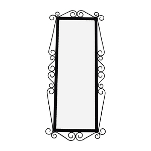 Farmhouse Heart Shaped Wall & Accent <b>Mirror</b> Frame - Product Image 4