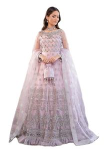 2025 nouvelle Collection broderie travail fête lourde robe trois pièces Style pakistanais et indien Salwar Kameez en soie - Product Image 2