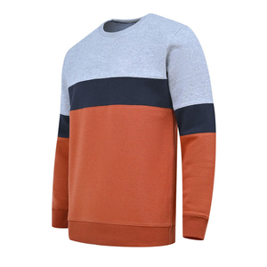 เสื้อสเวตเตอร์คอตตอนผสมแนววินเทจสำหรับผู้ชายผู้หญิงแนวอุตสาหกรรม - Product Image 2