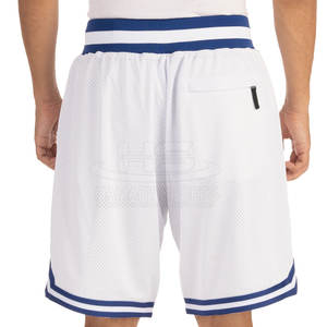 Shorts de basket-ball de sublimation en gros d'usine 2024 Shorts de basket-ball de sport de conception simple tissu de maille - Product Image 4