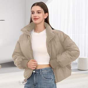 New Arrivals Comfortable High Quality Coated Canvas Waterproof Winter Puffer Jacket Warm Outdoor Windproof Plus Size <b>Men</b> Quilted - Product Image 2