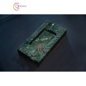 Nouvelle Collection à la mode luxueux cendrier à fumer en marbre rectangulaire fait à la main de table meilleur stockage de cendres à fumer pour la maison et le jardin - Product Image 1