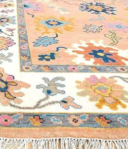 Handmade Luxury hand knotted multicolor Area Rug non slip Knots Design for Living room hotel office commercial home - Product Image 2