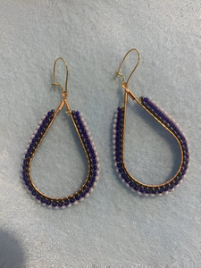 Pendientes Colgantes Bordados con Cuentas de Semillas Estilo Americano, Unisex, Multicolor, Colores Campestres, para Fiestas y Eventos - Product Image 2