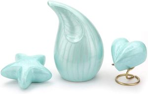 โกศใส่ศพอลูมิเนียมสีแดงสำหรับผู้ใหญ่ - Product Image 4