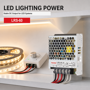 3年間保証 LRS-60 12V 15V 24V 48V スリムタイプ AC-DC シングル出力 SMPS スイッチング電源 LED照明用 - Product Image 5
