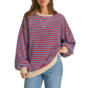 Diseñador de moda cuello redondo pulóver sudadera logotipo personalizado Casual sólido tejido sudaderas con capucha para mujeres nueva llegada colección de invierno - Product Image 1