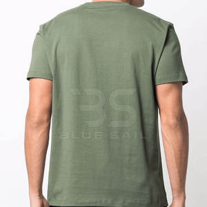 Vente en gros de t-shirts 100% coton pour homme impression de logo personnalisé mode d'été décontractée t-shirts classiques en coton pour homme - Product Image 4