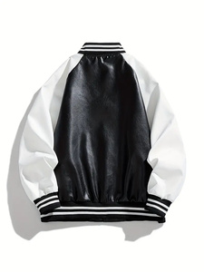Chaqueta Varsity Unisex Profesional de Alta Gama, Personalizable al por Mayor por Boomletcorp, Colección de Invierno Transpirable de Lona, Reversible - Product Image 6
