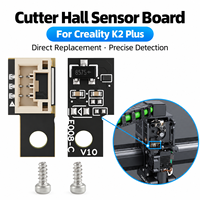 Pièces compatibles pour imprimante 3D Creality K2 PLUS PRO : Ensemble Hotend, Buse, Engrenage d'extrusion, Plaque de construction, Chauffage, Thermistance, Accessoires