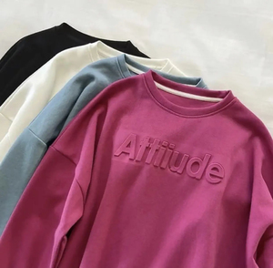 Venta al por mayor de alta calidad 2025 Custom Pullover Streetwear 100% Heavy Cotton Premium Unisex Hombres 3D en relieve sudaderas con capucha - Product Image 2