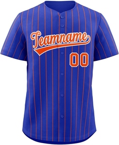 OEM personalizado camisetas de béisbol al por mayor sublimado equipo uniformes con nombre y número tela transpirable y calidad de alto rendimiento - Product Image 6