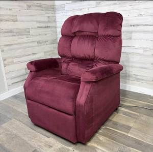 Electric Lift Recliner Chair Massaging <b>Heating</b> Lounge <b>Seat</b> Faux Leather Upholstered Modern Home Chair - Product Image 2