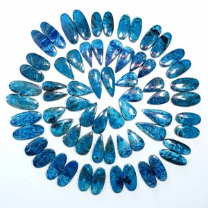 100% Natural Shattuckite par proveedor de piedras preciosas sueltas India precio al por mayor alta calidad cabujón fabricación de joyas de piedras preciosas - Product Image 6