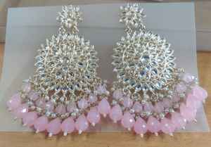 Pendientes indios elegantes para mujer, joyería de moda de alta demanda, ideal para ropa de trabajo y conjuntos informales relajados - Product Image 3