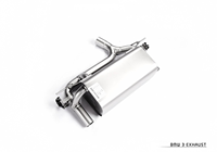 Penjualan Langsung Pabrik untuk bmw Seri 3 320B48 Pipa Knalpot Kustom Stainless Steel 304 Catback Valve Exhaust Tip Muffler es