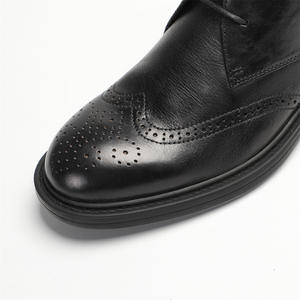 Botines Clásicos de Gamuza con Suela Antideslizante y Plantilla Acolchada para Oficina y Reuniones de Negocios - Product Image 2