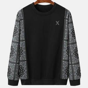 Sweat-shirt d'hiver décontracté pour homme 100% coton Tissu doux et agréable pour la peau Offrant chaleur Confort Design propre Style streetwear - Product Image 1