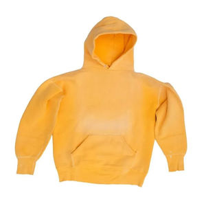 Sweatshirts et sweatshirts à capuche pour hommes 100% coton épais de luxe de qualité thermique poids lourd surdimensionné Gym impression personnalisée logo - Product Image 6