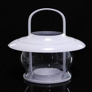 Mini linternas de vidrio y Metal blanco de alta calidad, estilo INS moderno, decoración de Pascua hecha a mano para el hogar en caja - Product Image 1