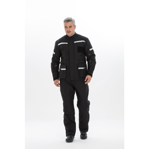 Conjunto de chaqueta y pantalones de invierno para motocicleta, equipo de protección térmica impermeable a prueba de viento para hombres y mujeres, certificado CE - Product Image 2