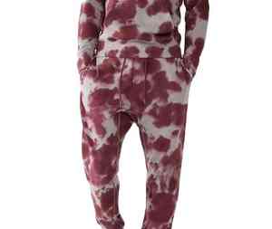 Chándal unisex con tinte de corbata para hombre, logotipo frontal, se acepta el logotipo personalizado de tu marca, chándal duradero con combinación de dos colores para hombre - Product Image 2