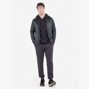 Custom Wholesale High Quality Hooded Collar Winter Black Bomber Puffer <b>Men</b> Plus Size High Street Waterproof <b>Jackets</b> - Product Image 3