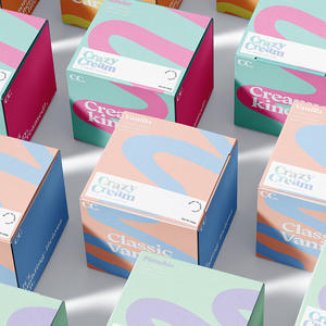 Custom Eco-Friendly Kraft Soap Packaging <b>Box</b> Luxury Design with Clear Window Matt Lamination for Skincare Food Gift Items - Product Image 2