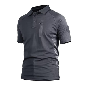 Camisetas Polo para hombre personalizadas transpirables de moda y disponibles a granel tela suave de mezcla de algodón de alta calidad al por mayor - Product Image 5