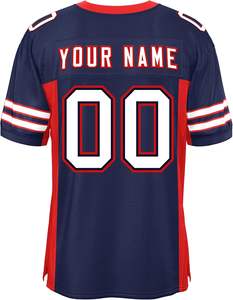 Maillots de football brodés classiques Lettrage cousu d'inspiration rétro Coupe surdimensionnée Idéal pour Streetwear et uniformes d'équipe - Product Image 6