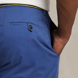 Pantalones cortos de algodón 100% para hombre al por mayor, pantalones cortos deportivos informales de cintura media, transpirables para playa de verano con logotipo personalizado - Product Image 2