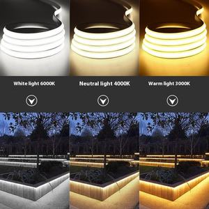 IP68 Étanche Plafond Cob Bande Lumière DC 24V 320led/m 10mm 100m 3000K 4000K 6000K Rouge Vert Bleu Piscine Intérieure et Extérieure - Product Image 5