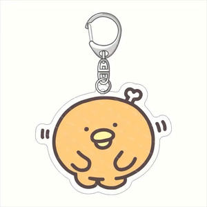 Adorable Yellow Chicken <b>Keychain</b> in Acrylic Fun Bag Hanger & Multi-Use Keyring <b>Anime</b> <b>Toys</b> Gift - Product Image 3